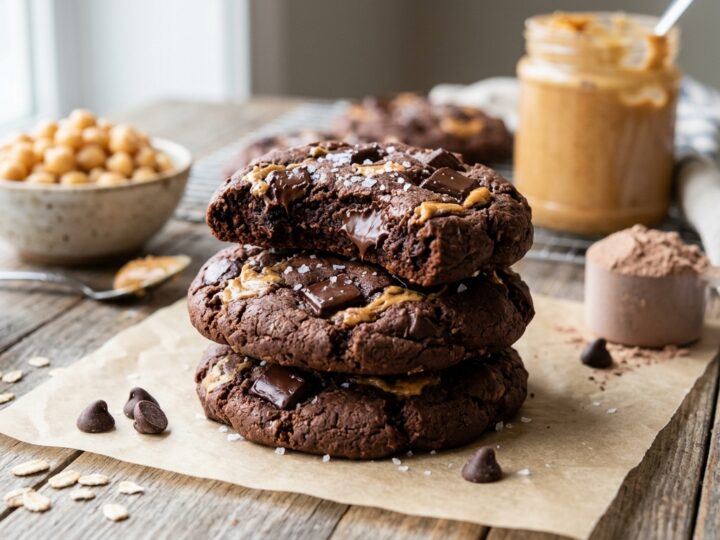 Protein-Packed Chocolate Chickpea Cookies - main hero image