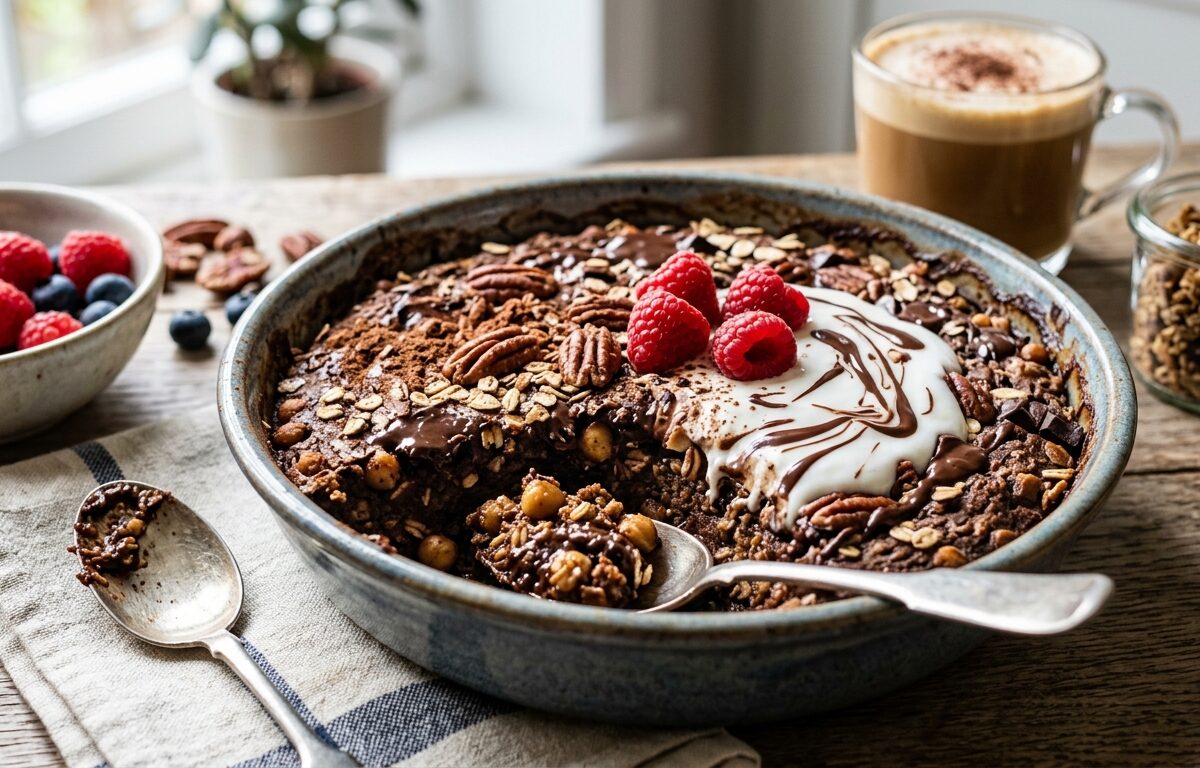 Mocha Chickpea Breakfast Bake - main hero image