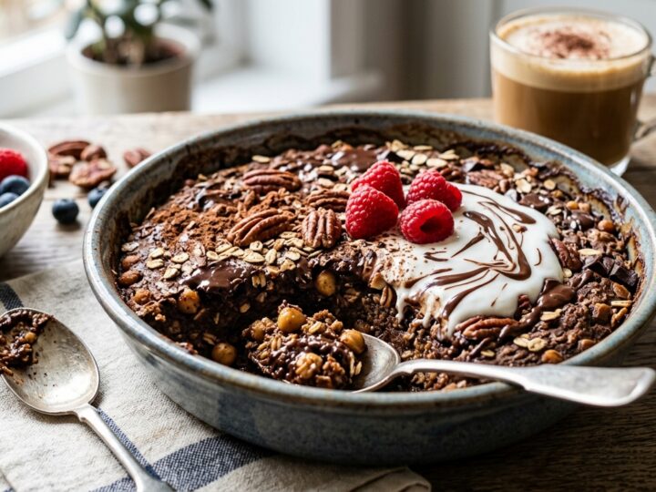 Mocha Chickpea Breakfast Bake - main hero image