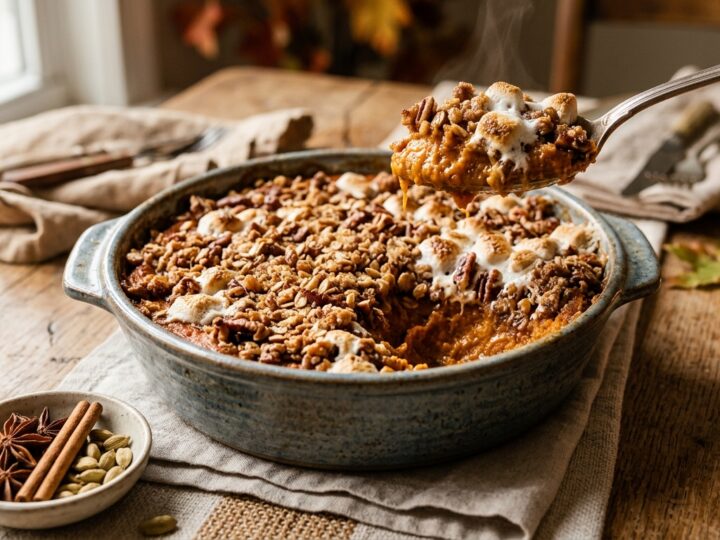 Chai-Spiced Sweet Potato Casserole - main hero image