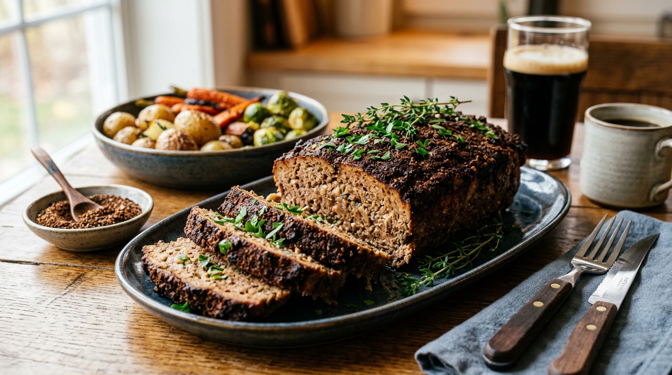 Coffee-Rubbed Turkey Meatloaf - main hero image