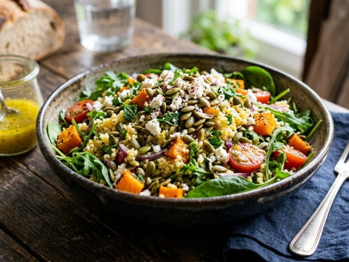 Pumpkin Seed and Millet Salad with Lemon Dressing - main hero image
