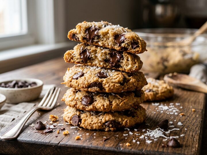 Coconut Flour Chocolate Chip Cookies - main hero image