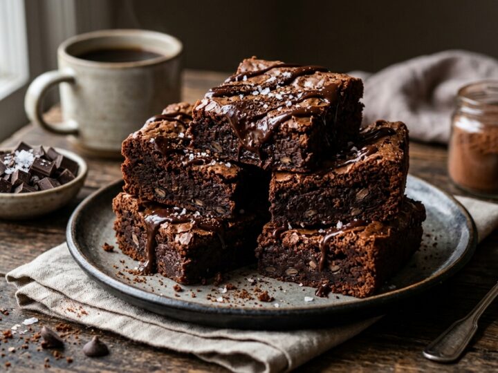 Mocha Black Bean Brownies - main hero image