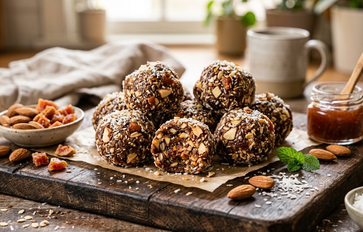 Guava and Almond Energy Bites - main hero image