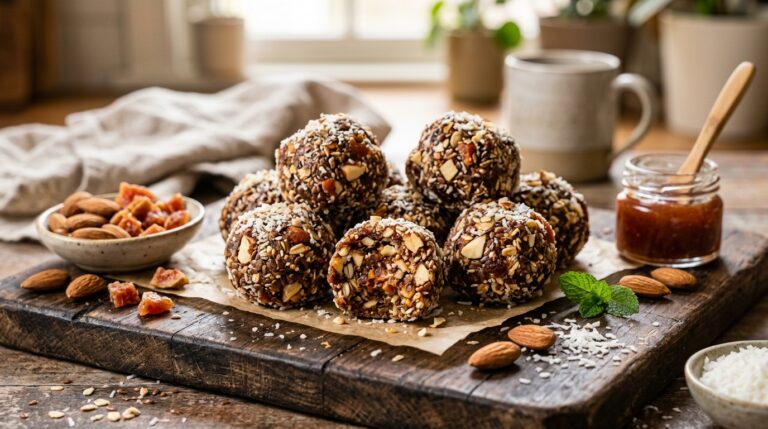Guava and Almond Energy Bites - main hero image